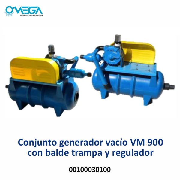 Conjunto generador vacío bomba VM 900 con balde trampa 0010030100