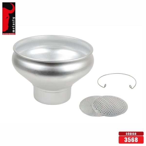 Colador de leche de aluminio Código: 3568